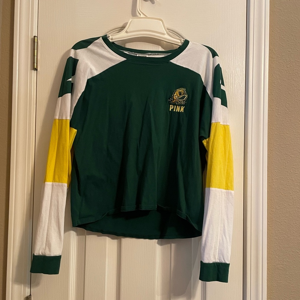 PINK Oregon Ducks Long Sleeve
